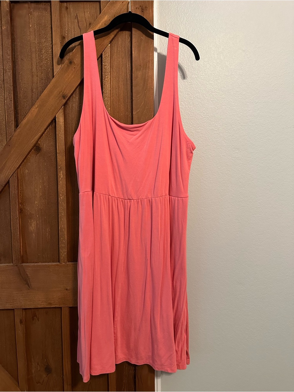a new day Coral flowy dress
